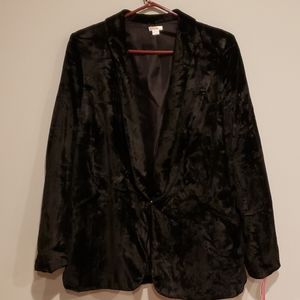 Womens Velvet Blazer
